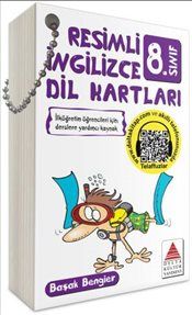 Resimli İngilizce Dil Kartları 8. Sınıf - Delta Kültür Yayınevi Kitap