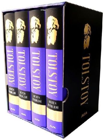 Tolstoy Bütün Eserleri (Ciltli 4 Kitap Takım) - Alfa Yayınları Kitap