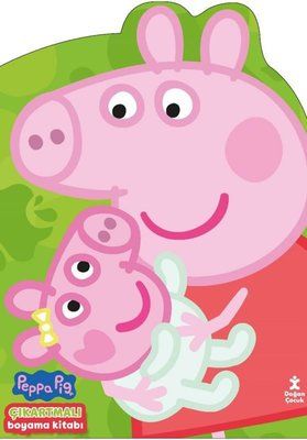 Peppa Pig - Çıkartmalı Boyama Kitabı - Doğan Çocuk Kitap