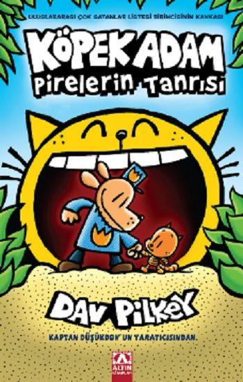 Köpek Adam-5  Pirelerin Tanrısı - Altın Kitaplar - Çocuk Kitapları Kitap