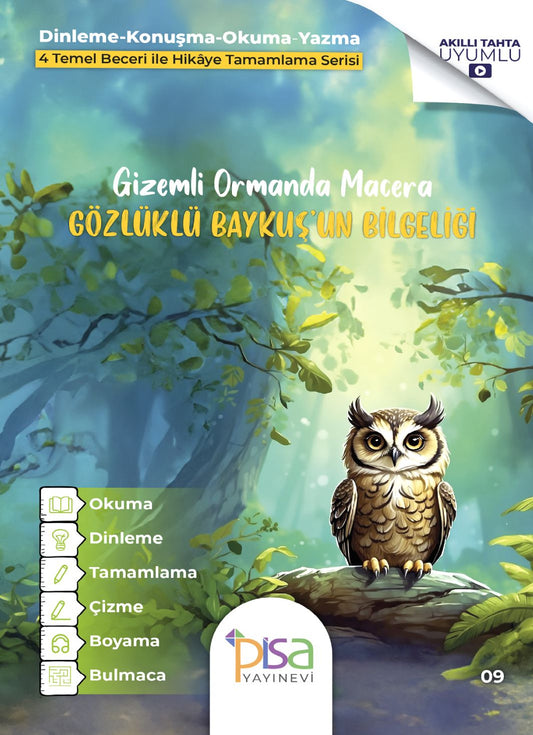 Gözlüklü Baykuşun Bilgeliği - Pisa Yayınevi Kitap