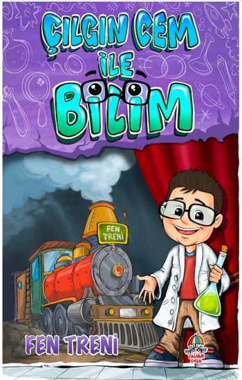 Çılgın Cem İle Bilim - Fen Treni - Yağmur Çocuk Yayınları Kitap
