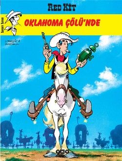 Red Kit Sayı: 18 Oklahoma Çölü’nde - Goscinny, Çizgi Roman Türkçe kitap kapağı