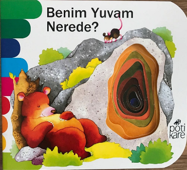 Delikli Kitaplar Serisi - Benim Yuvam Nerede - Pötikare Yayıncılık Kitap