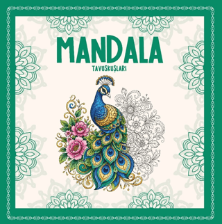 Mandala - Tavuskuşları - Vivago Art Kitap