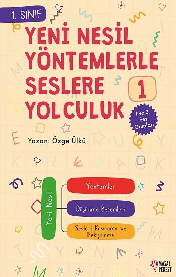 Yeni Nesil Yöntemlerle Seslere Yolcuk 1 - Masalperest Kitap