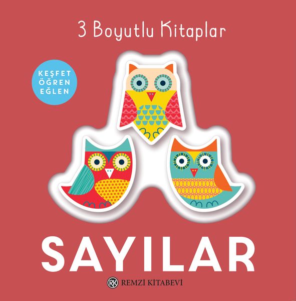 3 Boyutlu Kitaplar SAYILAR (Ciltli) - Remzi Kitabevi Kitap