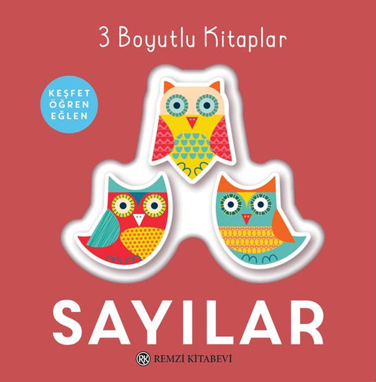 3 Boyutlu Kitaplar SAYILAR (Ciltli) - Remzi Kitabevi Kitap