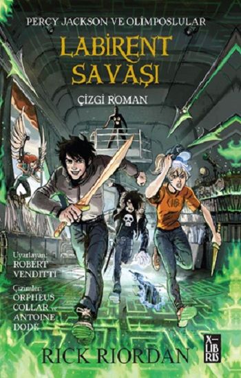 Percy Jackson Ve Olimposlular Labirent Savaşı - Çizgi Roman - X-Libris Kitap