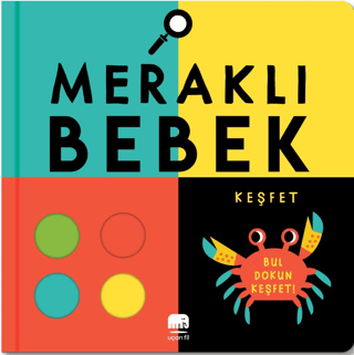 Meraklı Bebek - Keşfet - Uçan Fil Yayınları Kitap