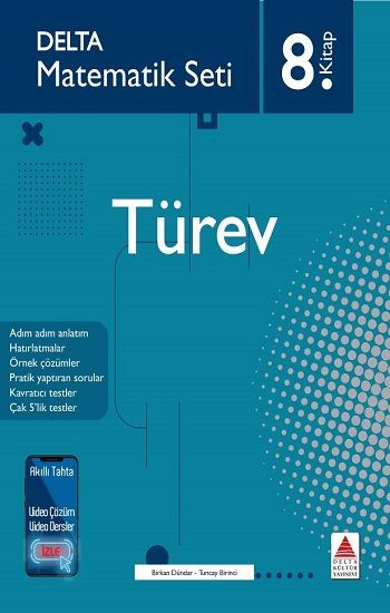 Matematik Seti 8 Türev - Delta Kültür Yayınevi Kitap