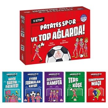 Patatesspor Ve Top Ağlarda (5 Kitap+Soru Kitapçığı) - Nesil Çocuk Yayınları Kitap
