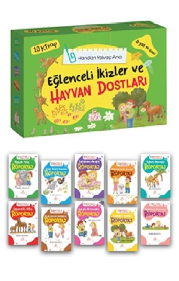 Eğlenceli İkizler ve Hayvan Dostları - Nesil Çocuk Yayınları Kitap