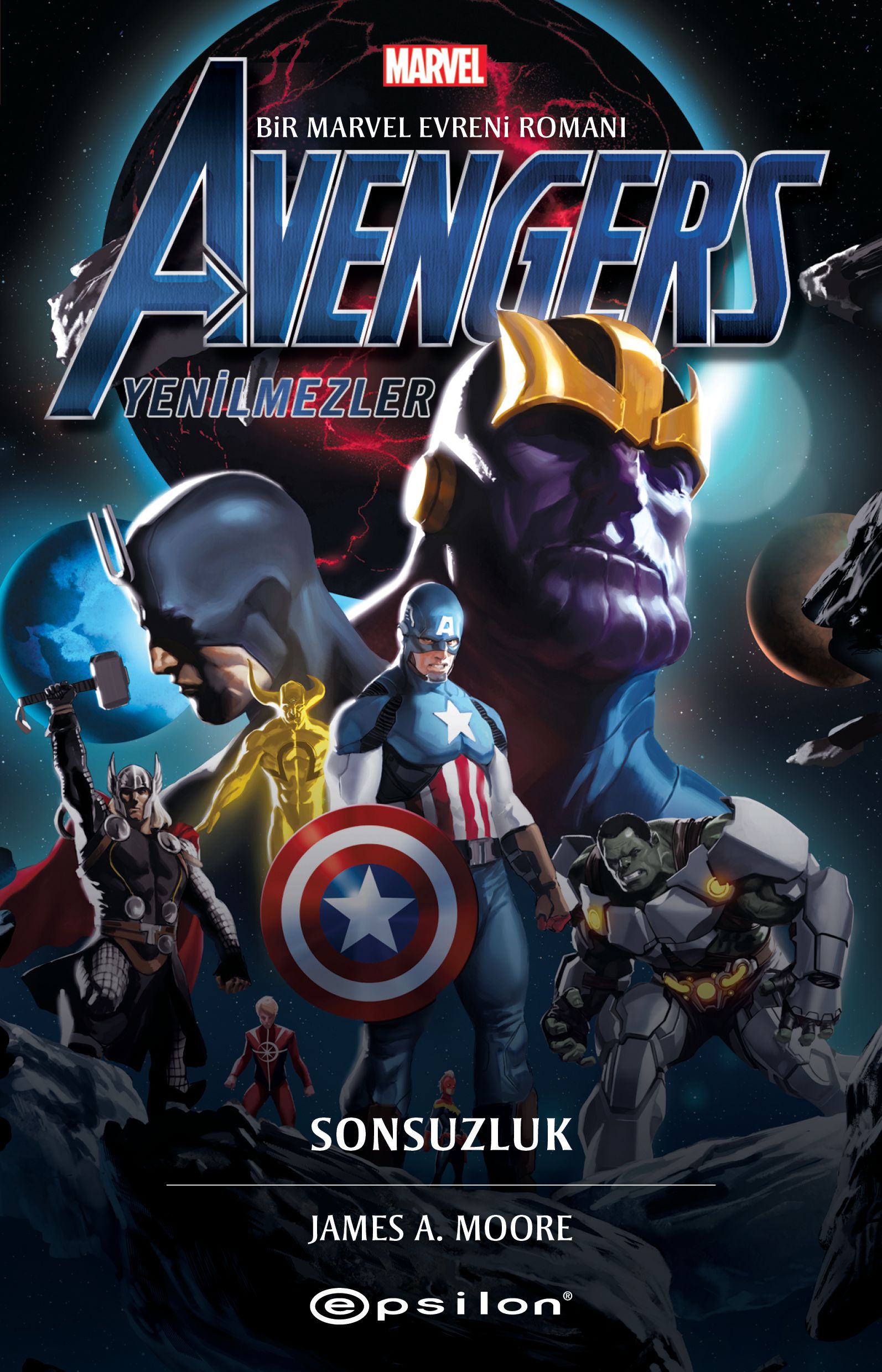 Avengers: Yenilmezler - Sonsuzluk - Epsilon Yayınları Kitap