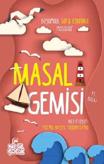 Masal Gemisi (Ciltli) - Fatma Beyza Tütüncüoğlu, Hikayeler Türkçe kitap kapağı