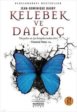Kelebek ve Dalgıç Jean Dominique-Bauby Türkçe kitap kapağı