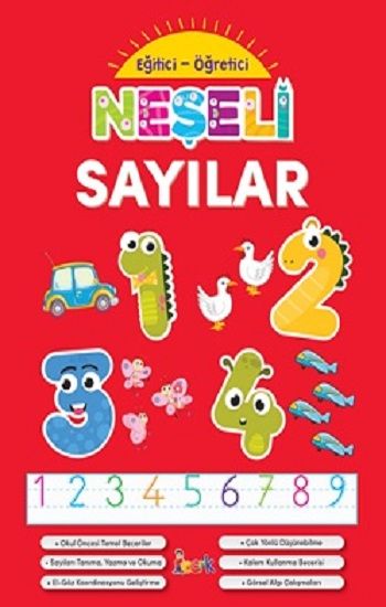Neşeli Sayılar - Eğitici-Öğretici - Bıcırık Yayınları Kitap