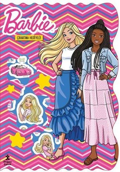 Barbie Bol Bol Boya - Bol Bol Yapıştır Boyama Kitabı - Çıkartma Hediyeli! - Doğan Çocuk Kitap