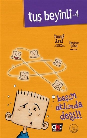 Tuş Beyinli 4 - Başım Aklımda Değil (Ciltli) - Nesil Yayınları Kitap