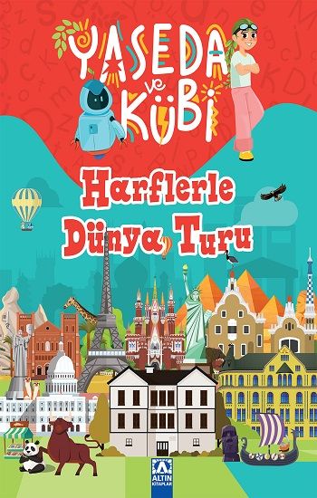 Yaseda ve Kübi - Harflerle Dünya Turu - Altın Kitaplar - Özel Ürün Kitap