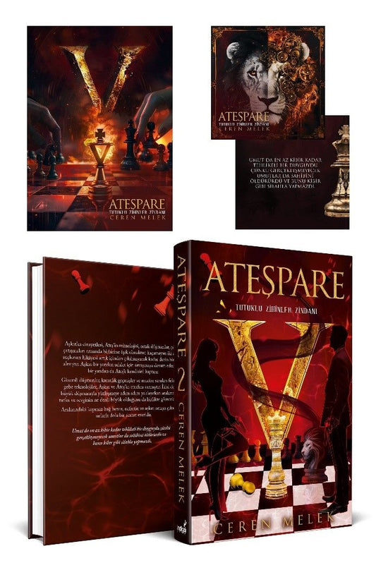 Ateşpare 2 - Tutuklu Zihinler Zindani (Ciltli) - İndigo Kitap Kitap