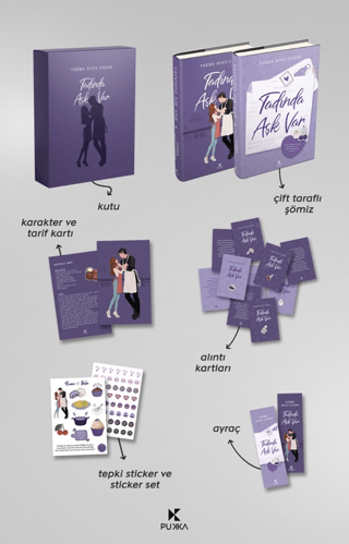 Tadında Aşk Var (Kutu Set) Ciltli - Pukka Yayınları Kitap