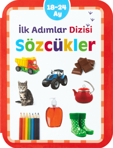 Sözcükler (18-24 Ay) İlk Adımlar Dizisi - Net Çocuk Yayınları Kitap