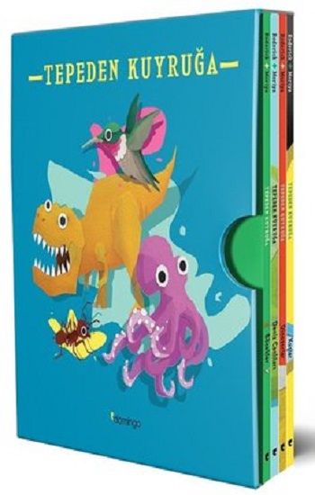 Tepeden Kuyruğa Kutulu Set (4 Kitap) - Domingo Yayınevi Kitap