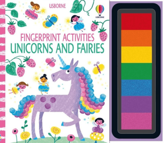 Fingerprint Activities Unicorns And Fairies - Usborne Publishing Kitap