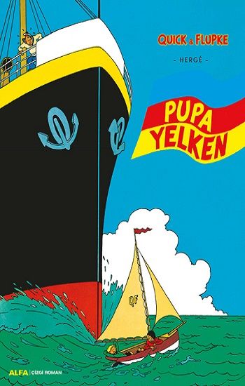 Pupa Yelken - Quick ile Flupke - Alfa Yayınları Kitap