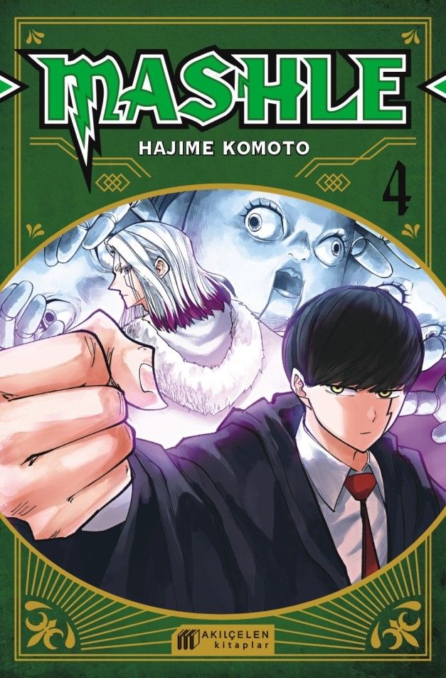 Mashle 4 - Akıl Çelen Kitaplar Kitap