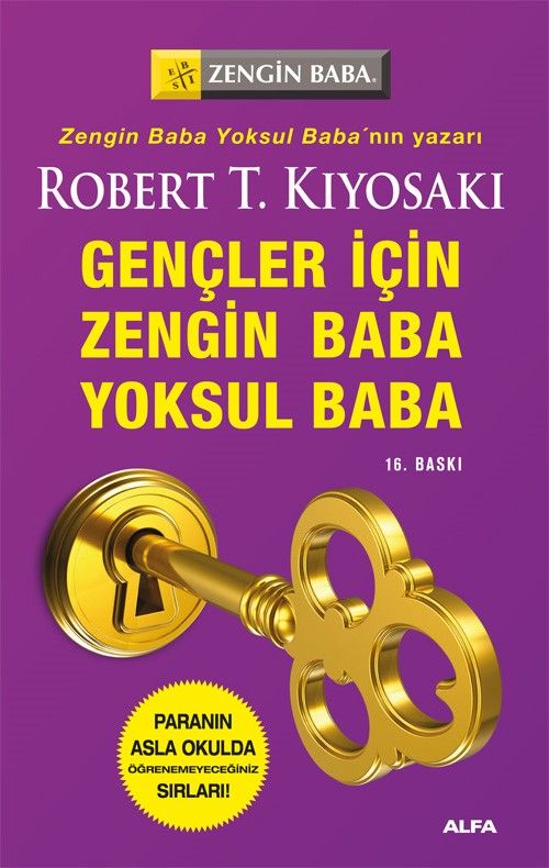 Gençler İçin Zengin Baba Yoksul Baba - Alfa Yayınları Kitap