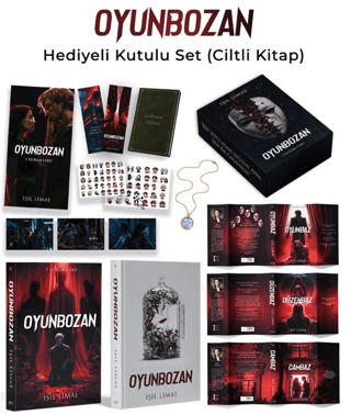 Oyunbozan - 7 Tutsak 1 Ölü Serisi 4 (Kutulu) - Onyx Yayınları Kitap