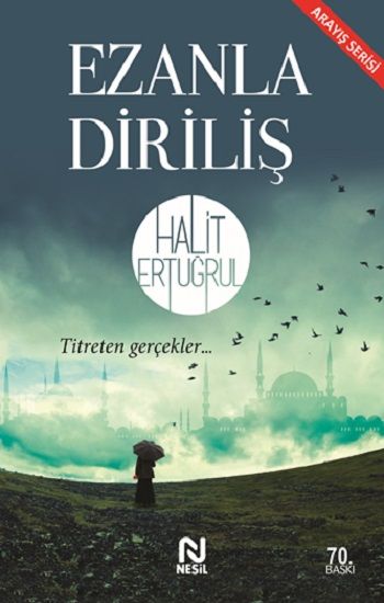 Ezanla Diriliş Halit Ertuğrul Türkçe kitap kapağı