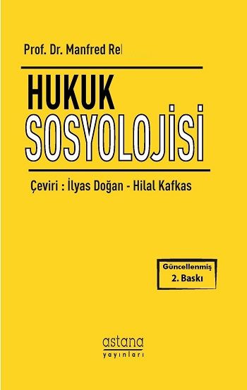 Hukuk Sosyolojisi - Astana Yayınları Kitap