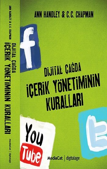 Dijital Çağda İçerik Yönetiminin Kuralları C. C. Chapman Türkçe kitap kapağı