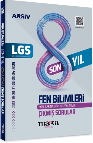 LGS Fen Bilimleri Konu Konu Çıkmış Sorular Son 8 Yıl - Marka Yayınları Kitap