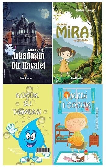 Gülsüm Ayışığı Çocuk Kitapları (3 Kitap Set) - Kitap Müptelası Yayınları Kitap