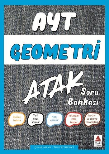AYT Geometri Atak Soru Bankası - Delta Kültür Yayınevi Kitap