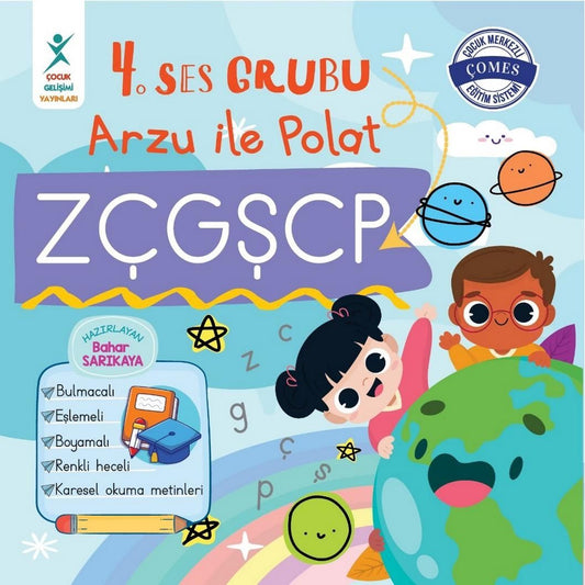 4. Ses Grubu Arzu İle Polat ZÇGŞCP - Çocuk Gelişimi Yayınları Kitap