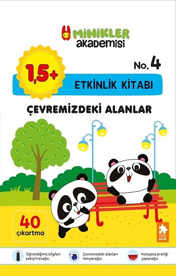 Minikler Akademisi – Çevremizdeki Alanlar - Eksik Parça Yayınları Kitap