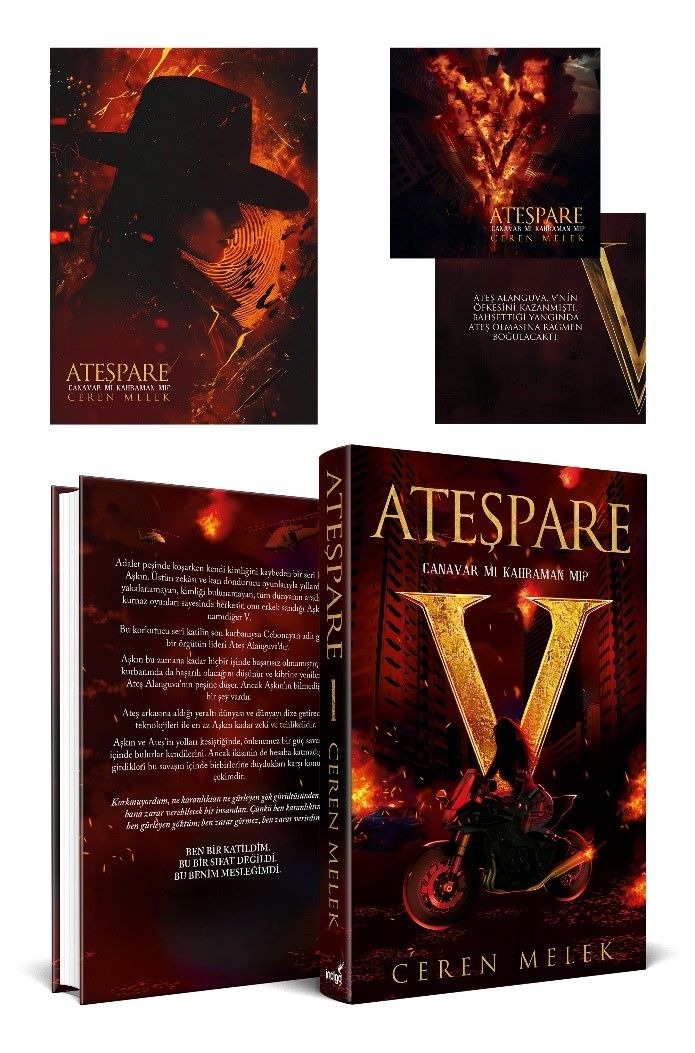 Ateşpare - Canavar mı Kahraman mı? (Ciltli) - İndigo Kitap Kitap