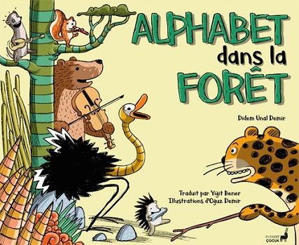 Alphabet dans la Foret - Everest Yayınları Kitap