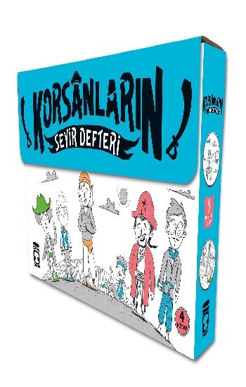 Korsanların Seyir Defteri Set (4 Kitap) - Timaş Çocuk Kitap