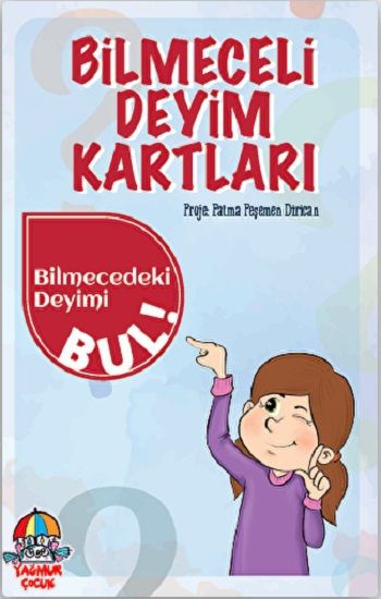 Bilmeceli Deyim Kartları - Yağmur Çocuk Yayınları Kitap