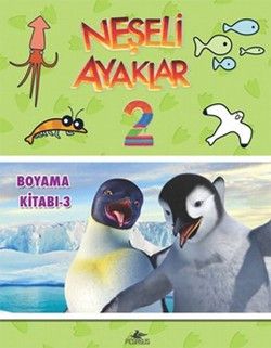 Neşeli Ayaklar 2 - Boyama Kitabı 3 - Pegasus Yayınları Kitap