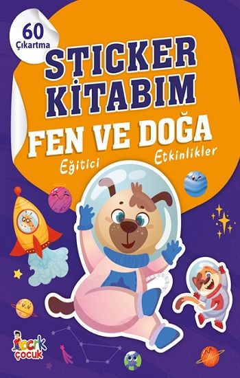 Fen ve Doğa - Sticker Kitabım - Bıcırık Yayınları Kitap