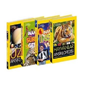 National Geographic Kids Ansiklopedi Seti-4 Kitap Takım - Beta Kids Kitap