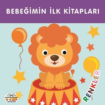 Bebeğimin İlk Kitapları - Renkler (Sıvama Cilt) - 0-6 Yaş Yayınları Kitap
