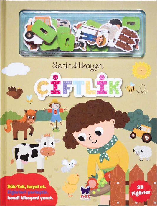 Senin Hikayen - Çiftlik - Net Çocuk Yayınları Kitap